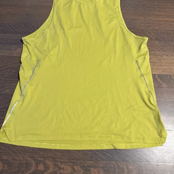 Lululemon Fast and Free Tank Lemon Vibe Mens Medium EUC - Picture 7 of 9